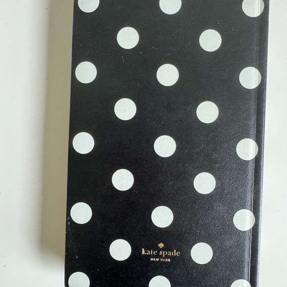 Kate Spade Black and White Polka Dot Pregnancy Journal - Picture 3 of 5